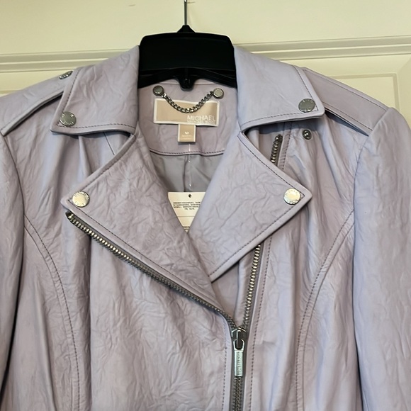 Michael Kors Leather Jacket, size M, fit US 6-8 - Picture 3 of 11